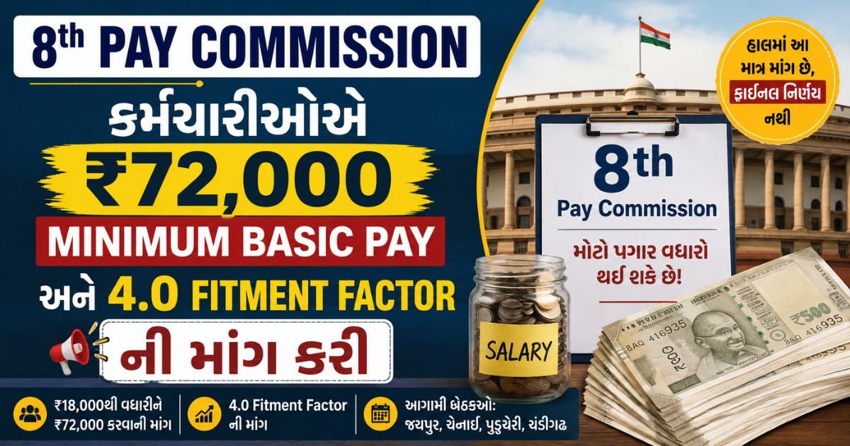 8th cpc ₹ 72000 basic pay